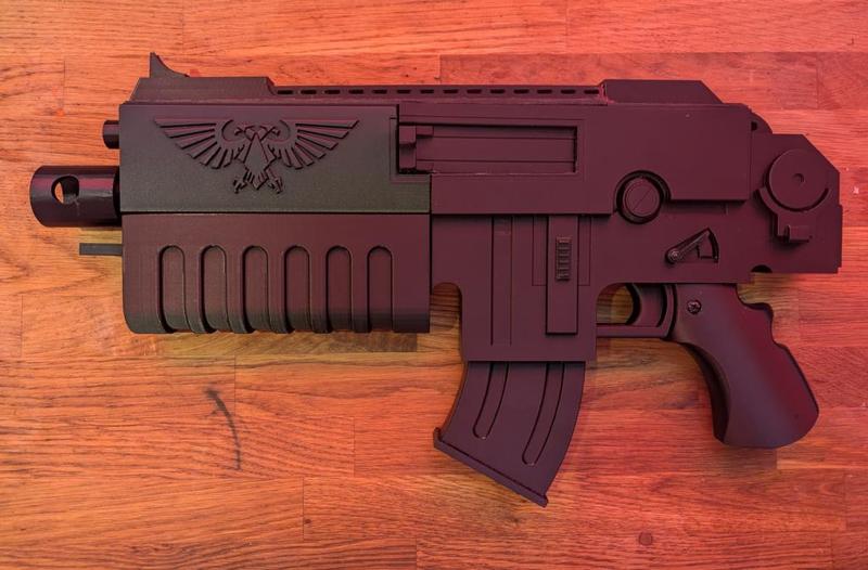 The Spiffing Engeneer Bolter – Scaled to 62% of original w/ some moving parts