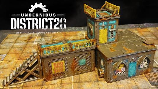 UnderNidus District28 Sample Buildings