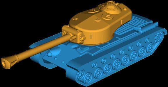 T30 Heavy Tank – Rotating Turret [1:100 scale]