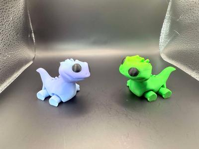 Flexi Lizard.3mfArticulated Spiked Lizard (Inspired by Bruni)