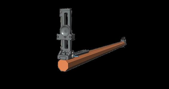 Sharpshooter ironsight for 战神之翼 AW1R NERF dart blaster