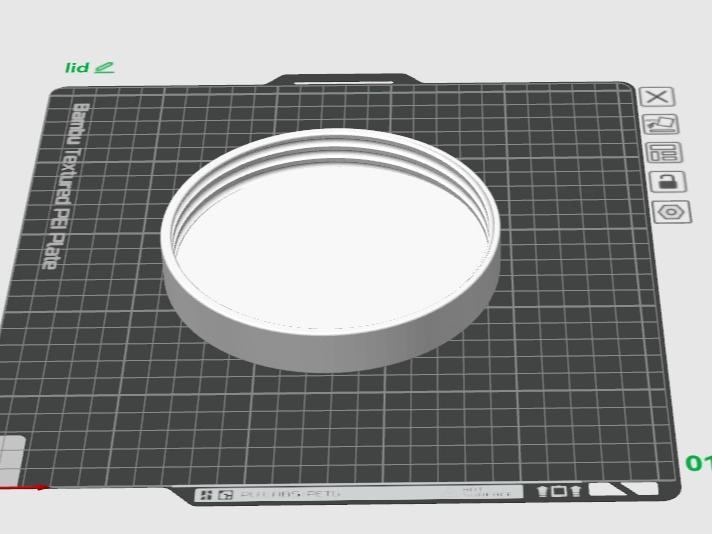 Beverage Dispenser Lid 125mm
