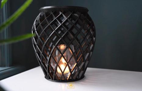 Freezing Pixels – Organic Lantern
