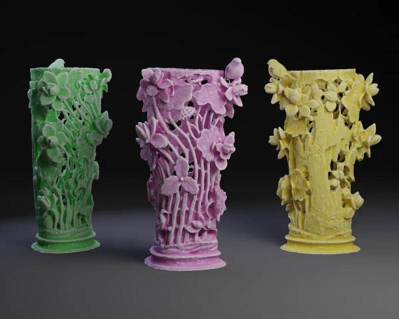 Easter Spring with Robin Vase