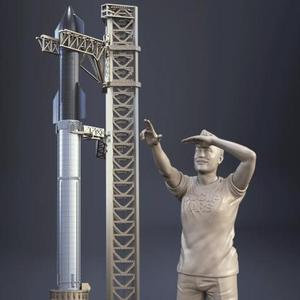SpaceX Starship & Elon Musk 3D Printing Diorama | Assembly