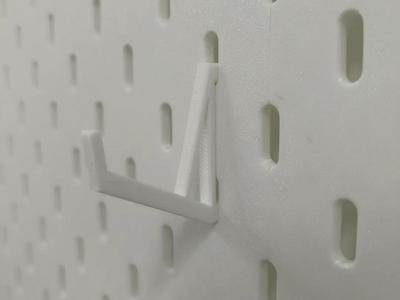 Robust IKEA Pegboard Hook Anti-Drop Version 5mm