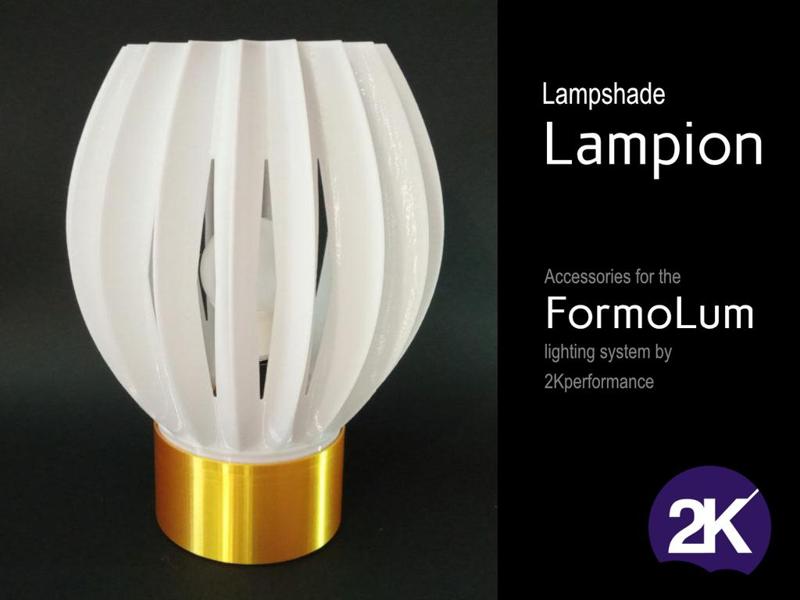 Lampshade LAMPION for the FormoLum system