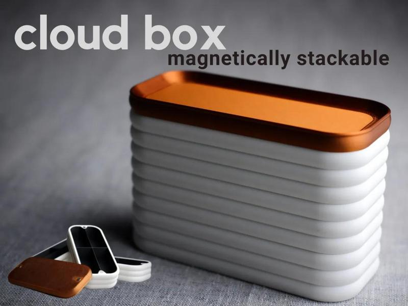 cloud box · magnetically stackable · modular