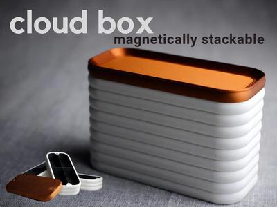 cloud box · magnetically stackable · modular