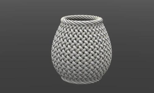 TRADITIONAL MOTIFS ART VASE