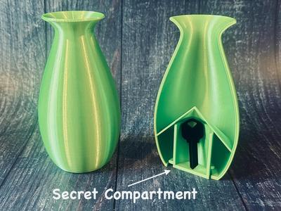 Vase with Secret Compartment by Falling Entropy