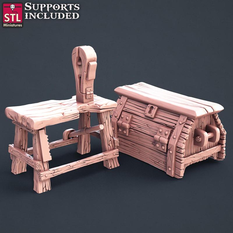 ShoeMaker Chest and Chair