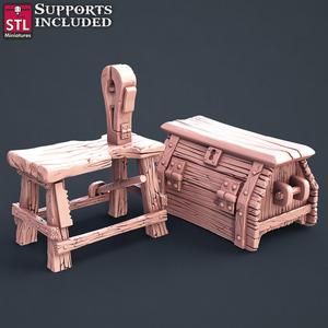 ShoeMaker Chest and Chair