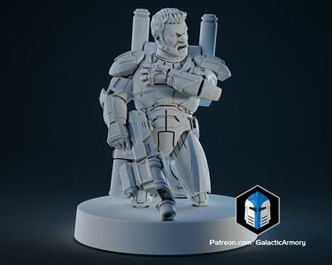 1:48 Scale Republic Commando Miniatures – 3D Print Files