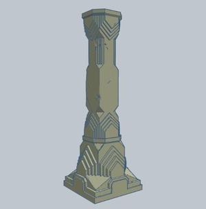 Moria Column 10mm Scale