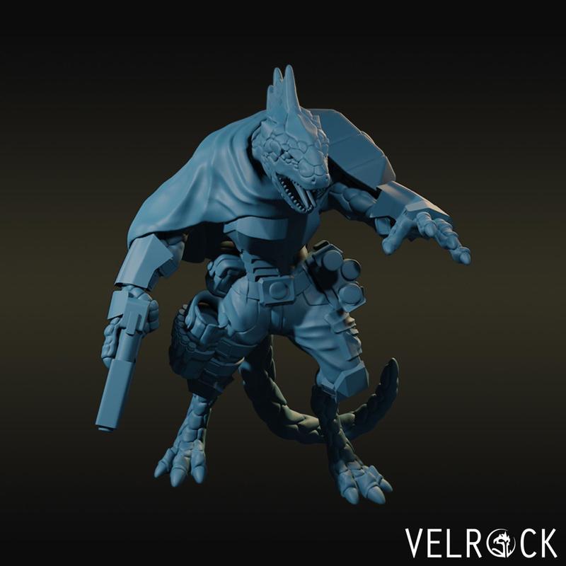 Reptilian Soldier Captain