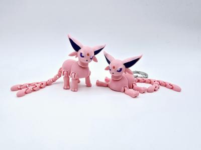 Flexi Espeon Pocket Pet Keychain