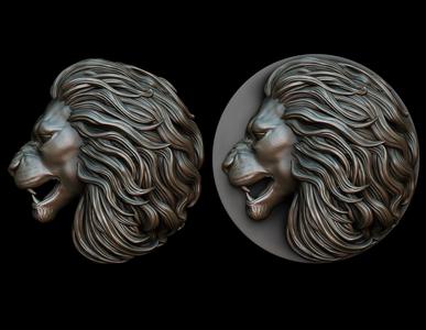 Lion pendant 2 – three versions