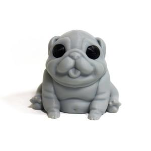 Bulldog Pup Figurine (No Supports Required)