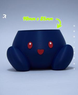 Oddish Pot (No Supports) – Pokémon Planter *by RNDM3D*