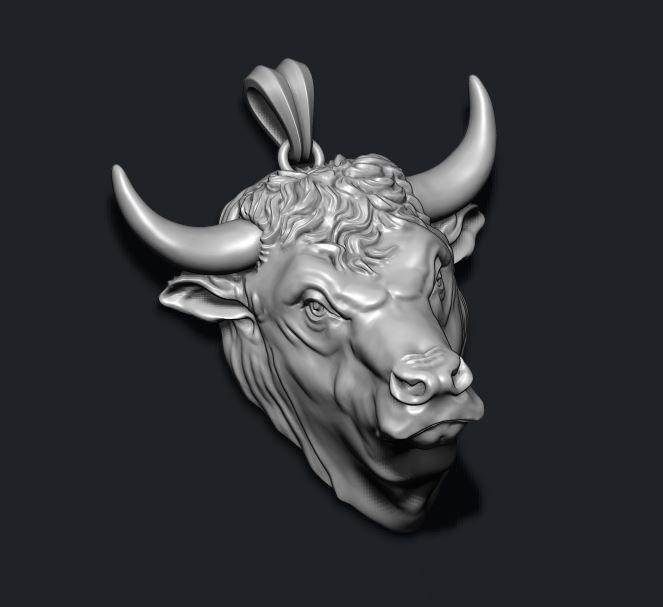 Bull pendant