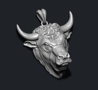 Bull pendant