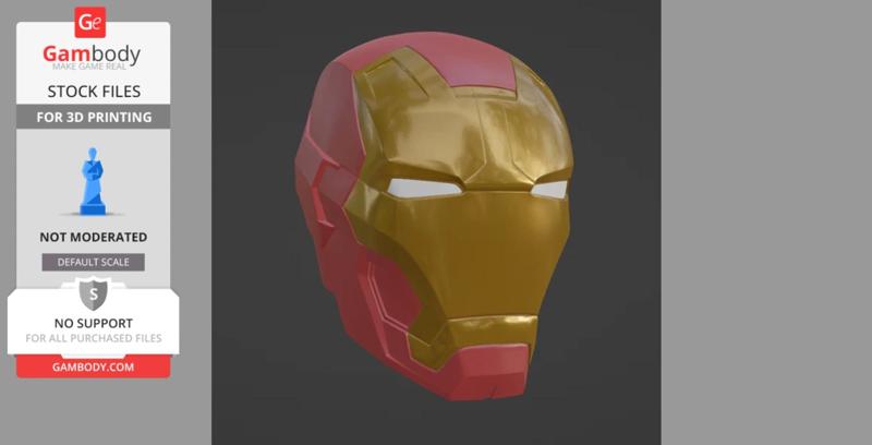 Ironman Helmet With Magnets