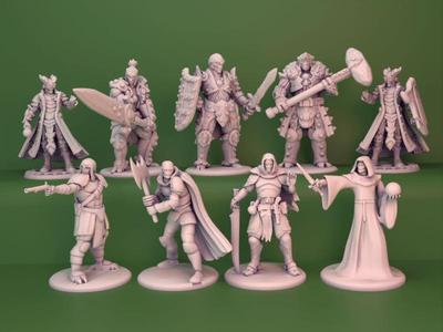 Warforged collection dnd miniatures