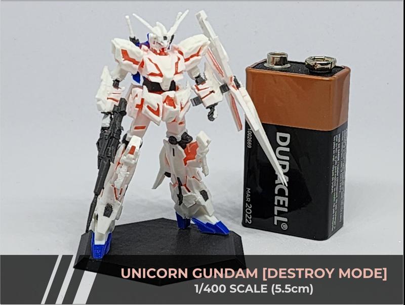 1/400 Scale Unicorn Gundam [Destroy Mode]