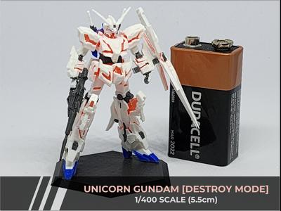 1/400 Scale Unicorn Gundam [Destroy Mode]