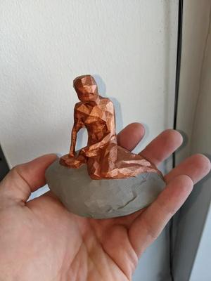 Low Poly “Little Mermaid”
