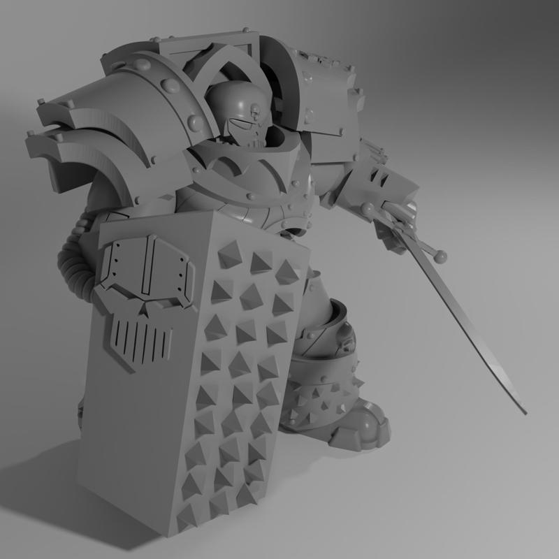 IW 4th Legion Chonky Austrian with Sword and Board