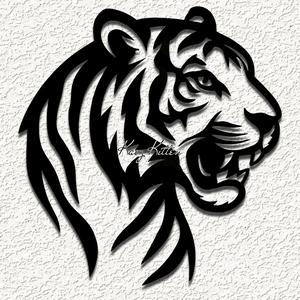 jungle tiger cat wall art home decor