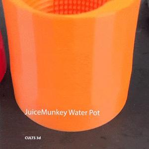 JuiceMunkey Advanced Paint Water Pot and Brush Holder