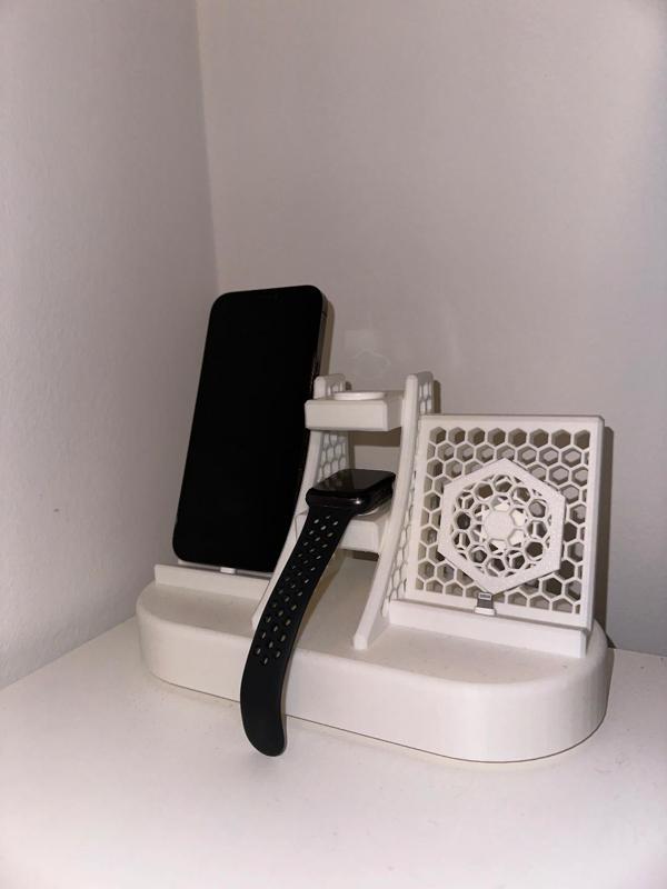 iPhone & Apple Watch Charging Station for Lightning Cable