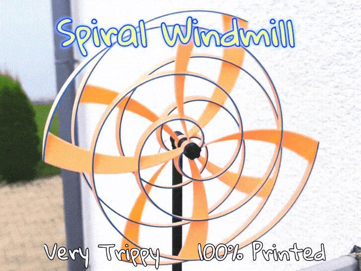 The Double Spiral Windmill – Customizable system