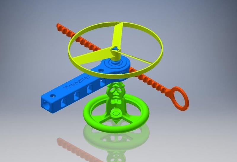 Propeller & Spinning Top Launcher