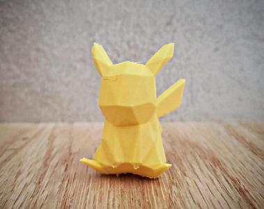 Pikachu – low poly (pokemon)
