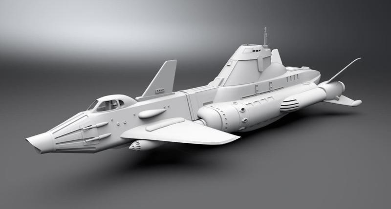Skydiver One Scale model
