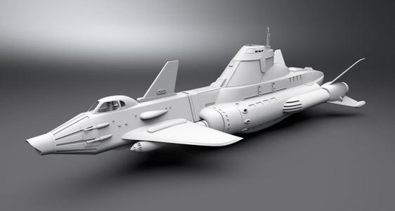 Skydiver One Scale model