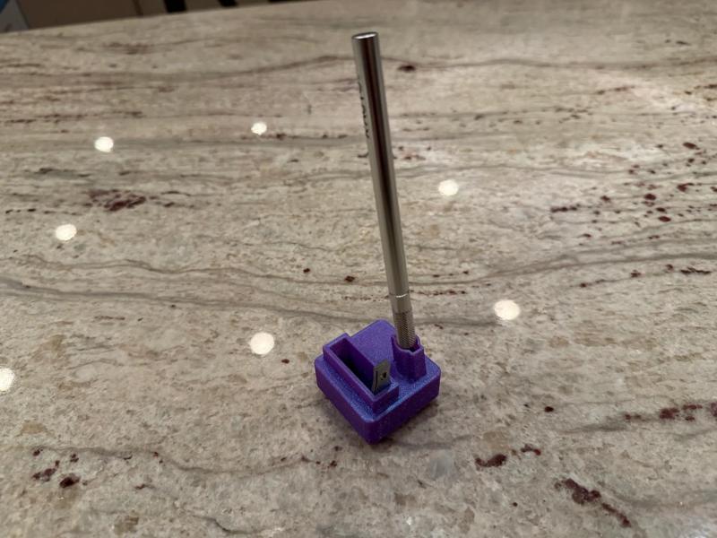 1×1 Gridfinity Refined Xacto Knife Holder