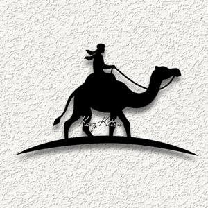 camel in desert egypt WALL ART HOME DECOR