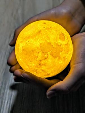 Boy meets girl NASA CGI kit Moon for your love one