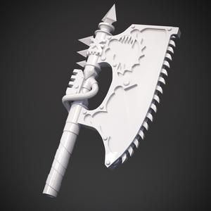 World Eater Large chainaxe single head