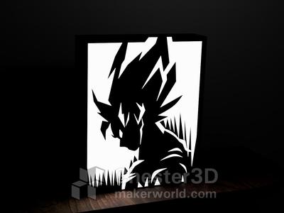DragonBall Z Goku LED Lamp