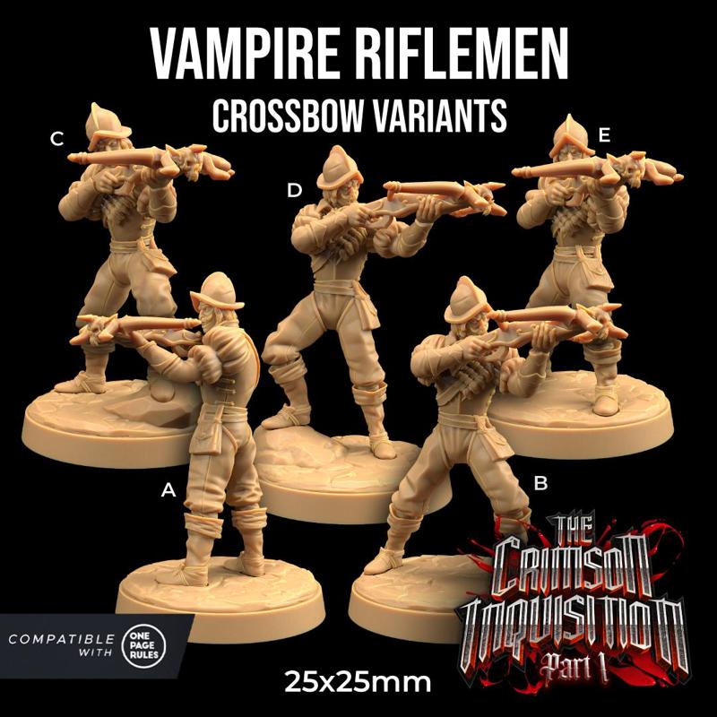 Vampire Riflemen with CrossBow