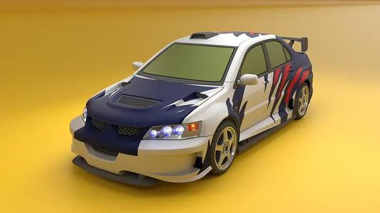RC 1/10 Lancer E VIII – Blacklist #9