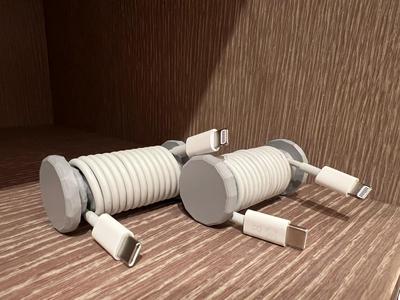 Traveling cable organiser