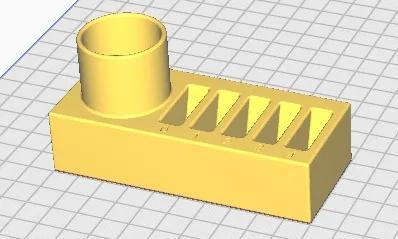 IKEA Skadis watch holder
