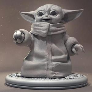 Baby Yoda STL files for 3D Printing | Assembly Model